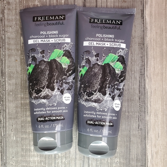 Charcoal Gel Mask Scrub & Face Mask Treatment - Picture 4 of 7